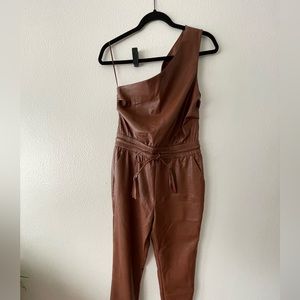 The Landslide Jumpsuit from Mother - Friar Brown size S